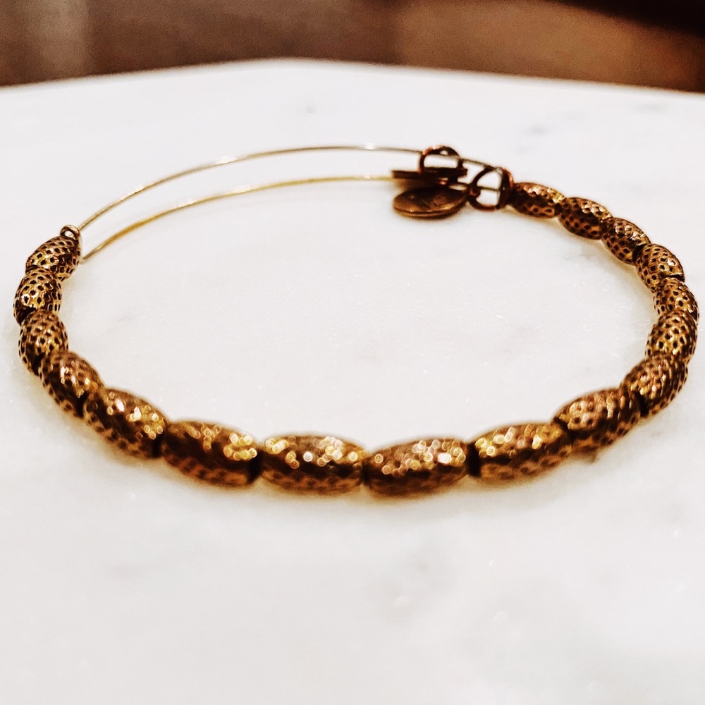 Alex and Ani Copper Bead Bangle